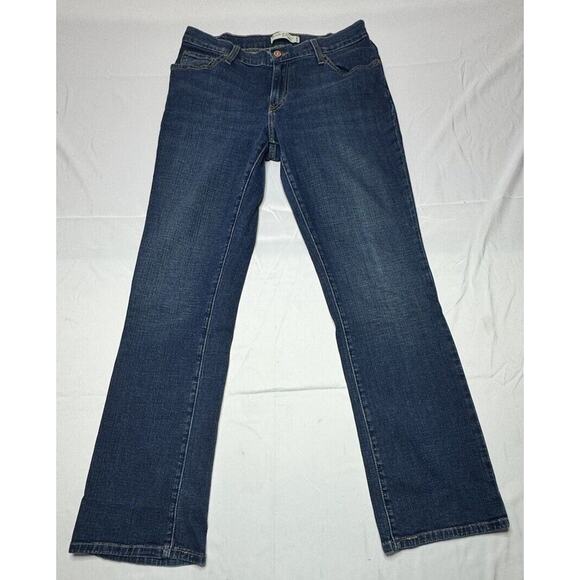 Levis 550 Women's Relaxed Bootcut Denim Blue Jeans - Size 10 (32x31.5) - Picture 1 of 8